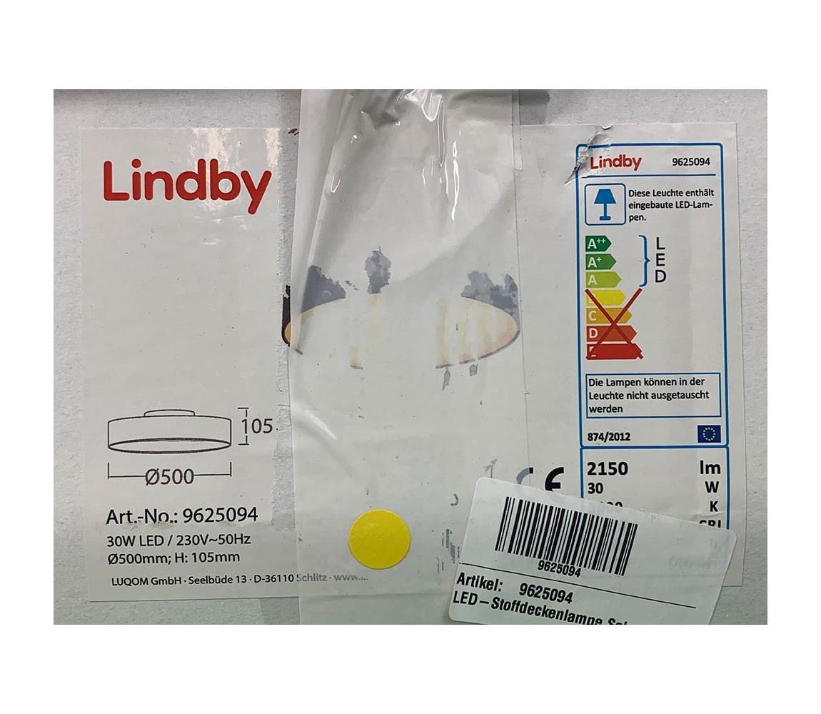 Lindby - LED Stropné svietidlo SAIRA LED/30W/230V