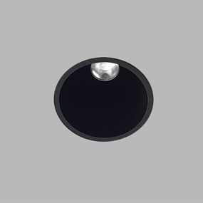 LED2 2280243 ZERO XL kruhové zápustné bodové svietidlo 109mm 10W/700lm 4000K čierna