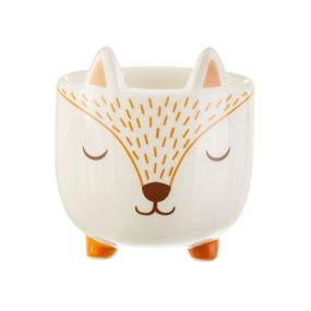 sass & belle Keramický obal na kvetináč Woodland Fox Mini