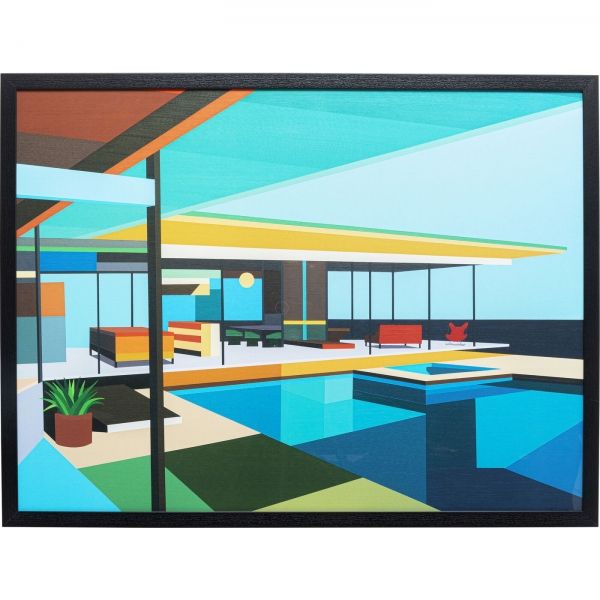 KARE Design Zarámovaný obraz Modern Architecture 80x100cm