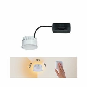 PAULMANN LED Modul vestavné svítidlo 3-krokové-stmívatelné Nova Coin kruhové 50mm Coin 6W 470lm 230V 2700K satén