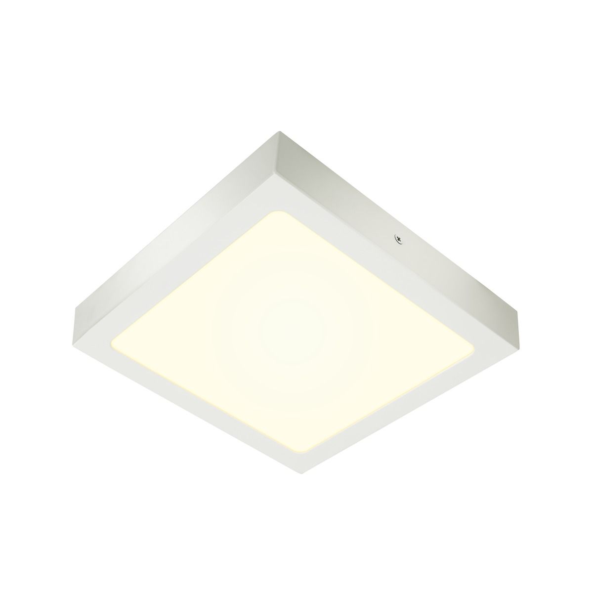 Stropné svietidlo SLV SENSER 24 CW vnitřní LED nástěnné a stropné přisazené svietidlo hranaté bílé, 4000 K 1004705