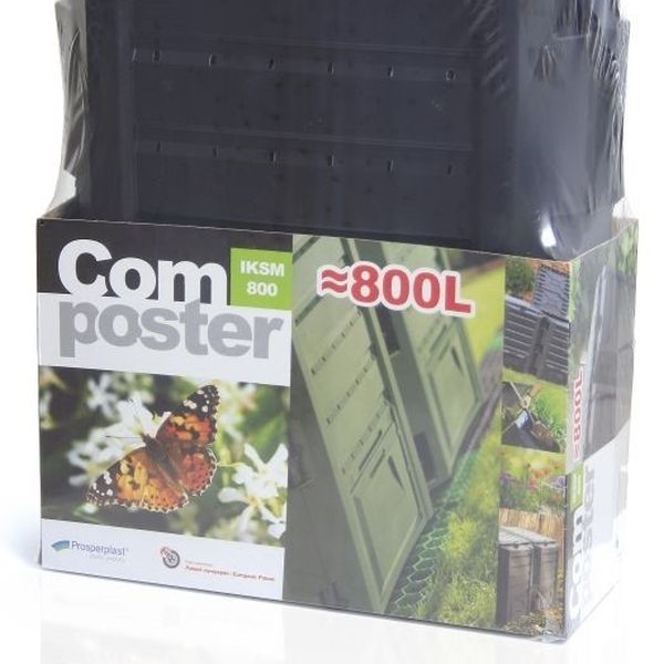 Záhradný kompostér Module Compogreen 800L čierny