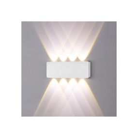 Top Light - LED Vonkajšie nástenné svietidlo LED/8W/230V IP44 4000K biela