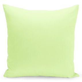 DomTextilu Jednofarebná obliečka v svetlo zelenej farbe 40 x 40 cm 22591-140144
