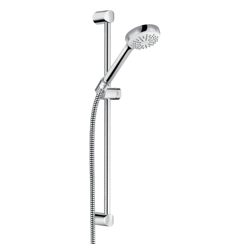 Kludi Logo - sprchový set 1S (ručná sprcha 1S 1-poloha, hadica 1600 flex, tyč 600) chróm 6816005-00