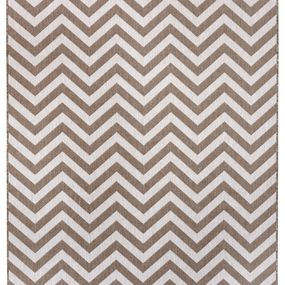 NORTHRUGS - Hanse Home koberce Kusový koberec Twin Supreme 105471 Palma Linen – na von aj na doma - 80x350 cm