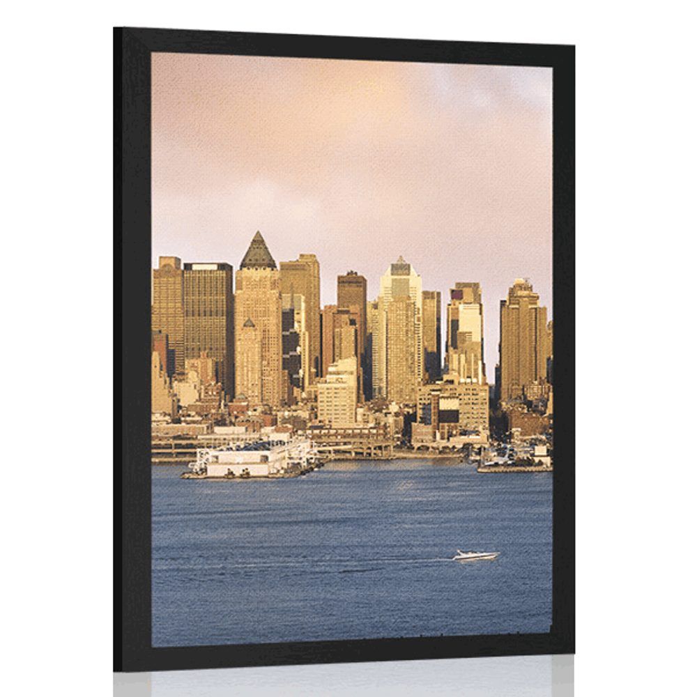 Plagát jedinečný New York - 20x30 black