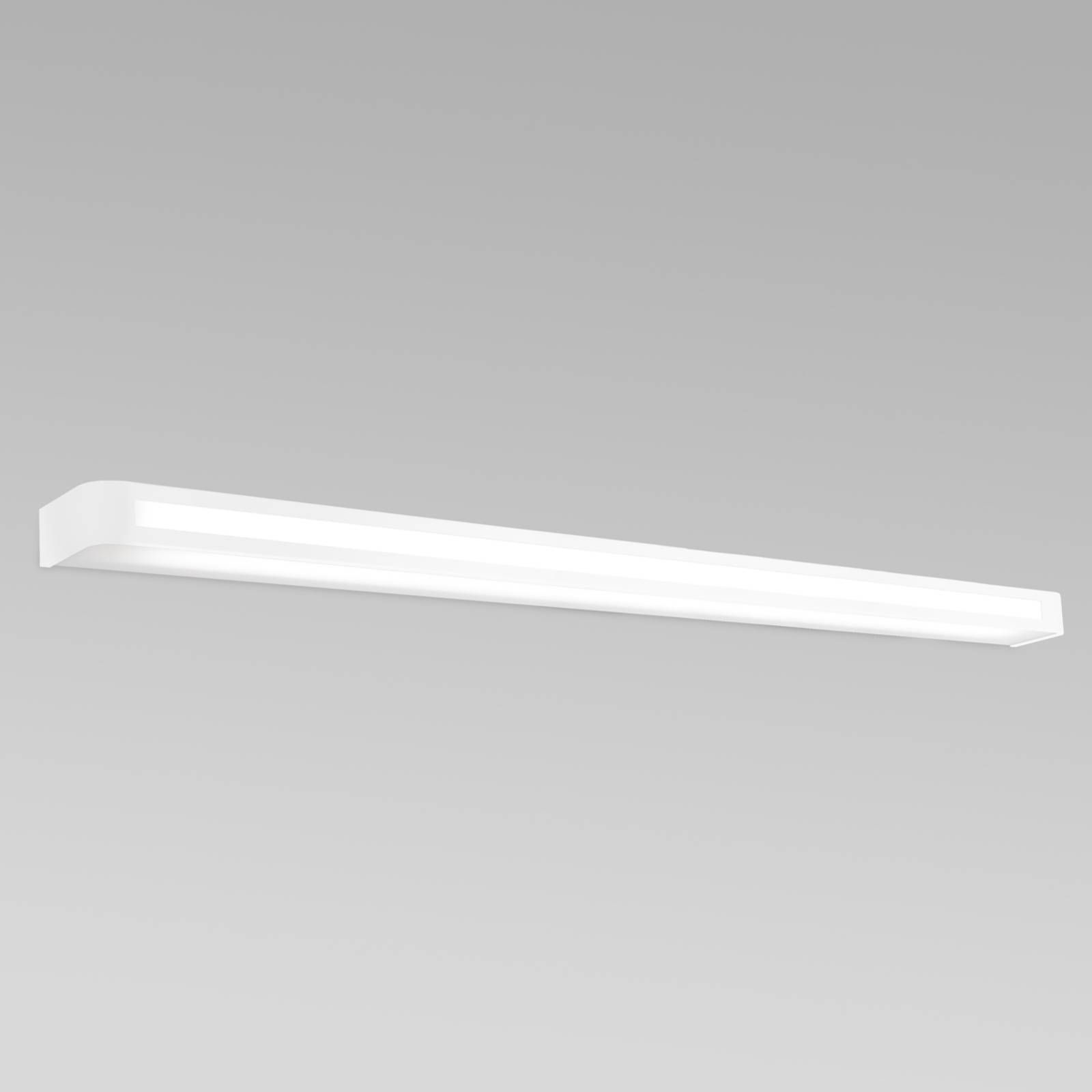 Pujol Iluminación Nástenné LED svietidlo Arcos IP20 120 cm biele, Kúpeľňa, hliník, metakrylát, 40W, K: 4.5cm