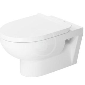 DURAVIT - DuraStyle Basic Závesné WC, Rimless, s HygieneGlaze, alpská biela 2562092000