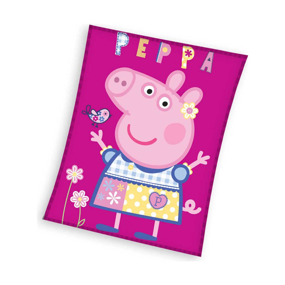 Detská deka Prasiatko Peppa Modelka