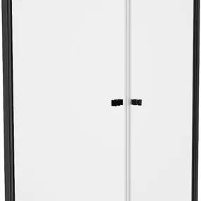 MEXEN/S - PRETORIA duo sprchovací kút 90 x 90 cm, transparent, čierny 852-090-090-70-00-02