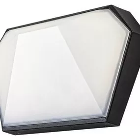 Rabalux 8114 LED vonkajšia nástenná lampa Salvador 1x10W | 4000K | IP65 - čierne prevedenie