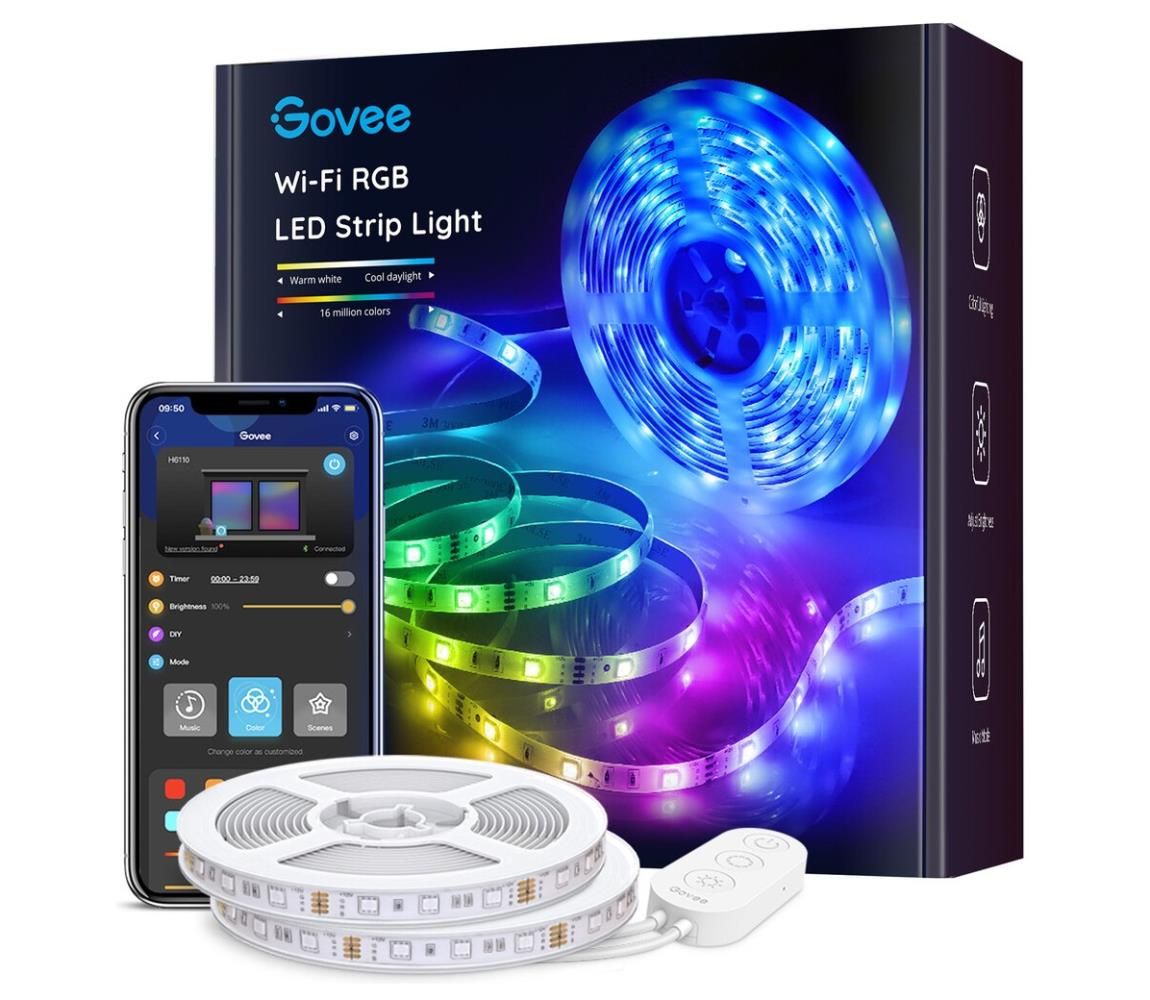Govee - Wi-Fi RGB Smart LED pásik 10m