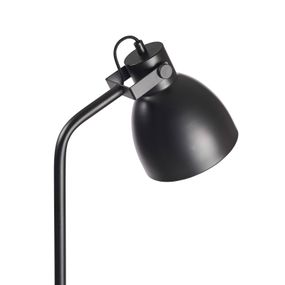 Dyberg Larsen Coast stojacia lampa, čierna, Obývacia izba / jedáleň, kov, E27, 20W, L: 15 cm, K: 149.5cm