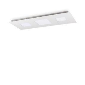 Ideal Lux 255941 RELAX stropné svietidlo LED 84W/8100lm 3000K biela, stmievateľné - TRIAC