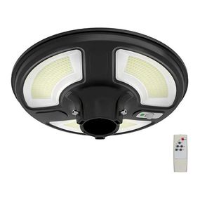 LED Solárna pouličná lampa so senzorom LED/10W/3,2V 6500K IP65+ diaľkové ovládanie