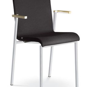 LD SEATING Konferenčná stolička TWIST 256-N1, kostra čierna