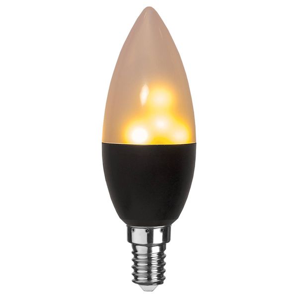 STAR TRADING Sviečková LED žiarovka E14 Flame lamp 1 800 K, plast, E14, 1.2W, P: 11.3 cm