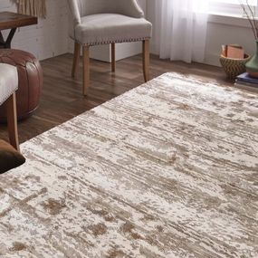 DomTextilu Béžovo-hnedý moderný koberec 64677-240288