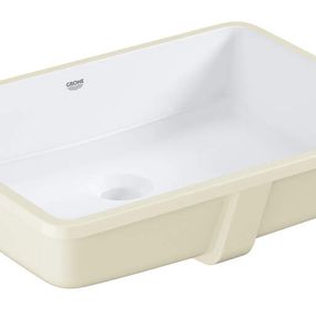 Grohe Cube Ceramic - Umývadlo vstavané, 492 mm x 370 mm, PureGuard, alpská biela 3948000H