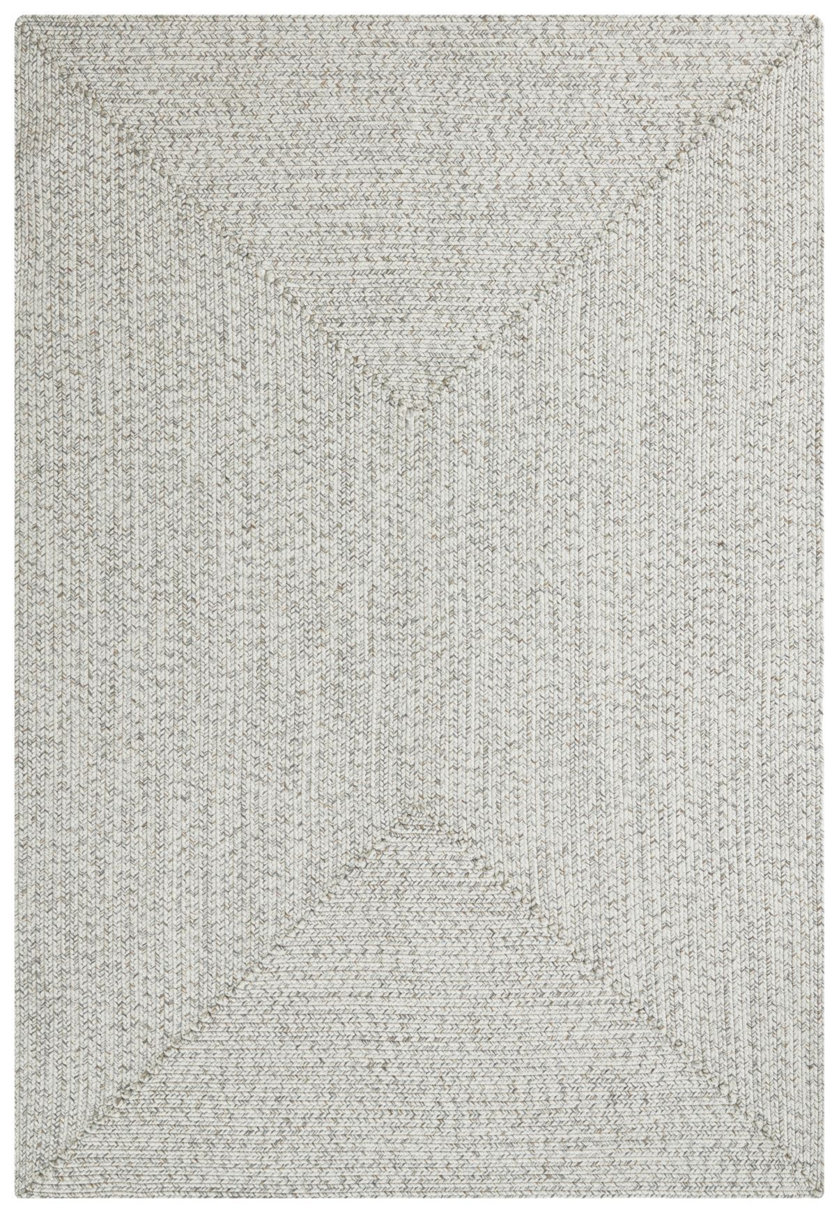 NORTHRUGS - Hanse Home koberce Kusový koberec Braided 105553 Light Melange – na von aj na doma - 80x200 cm