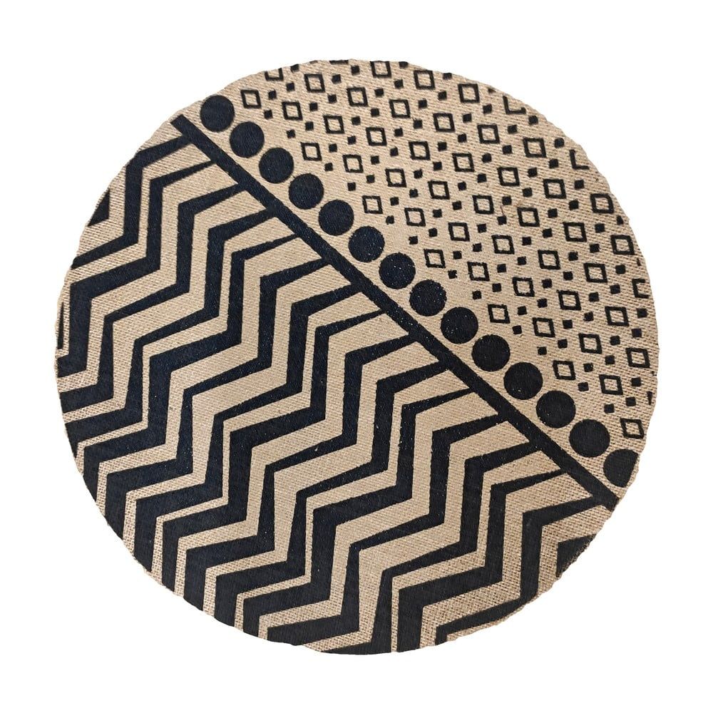 Látkové prestieranie 2 ks ø 38 cm Mandala - JAHU collections