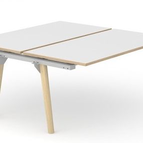 NARBUTAS - Dvojmiestny prídavný stôl NOVA WOOD lamino 160x144 cm