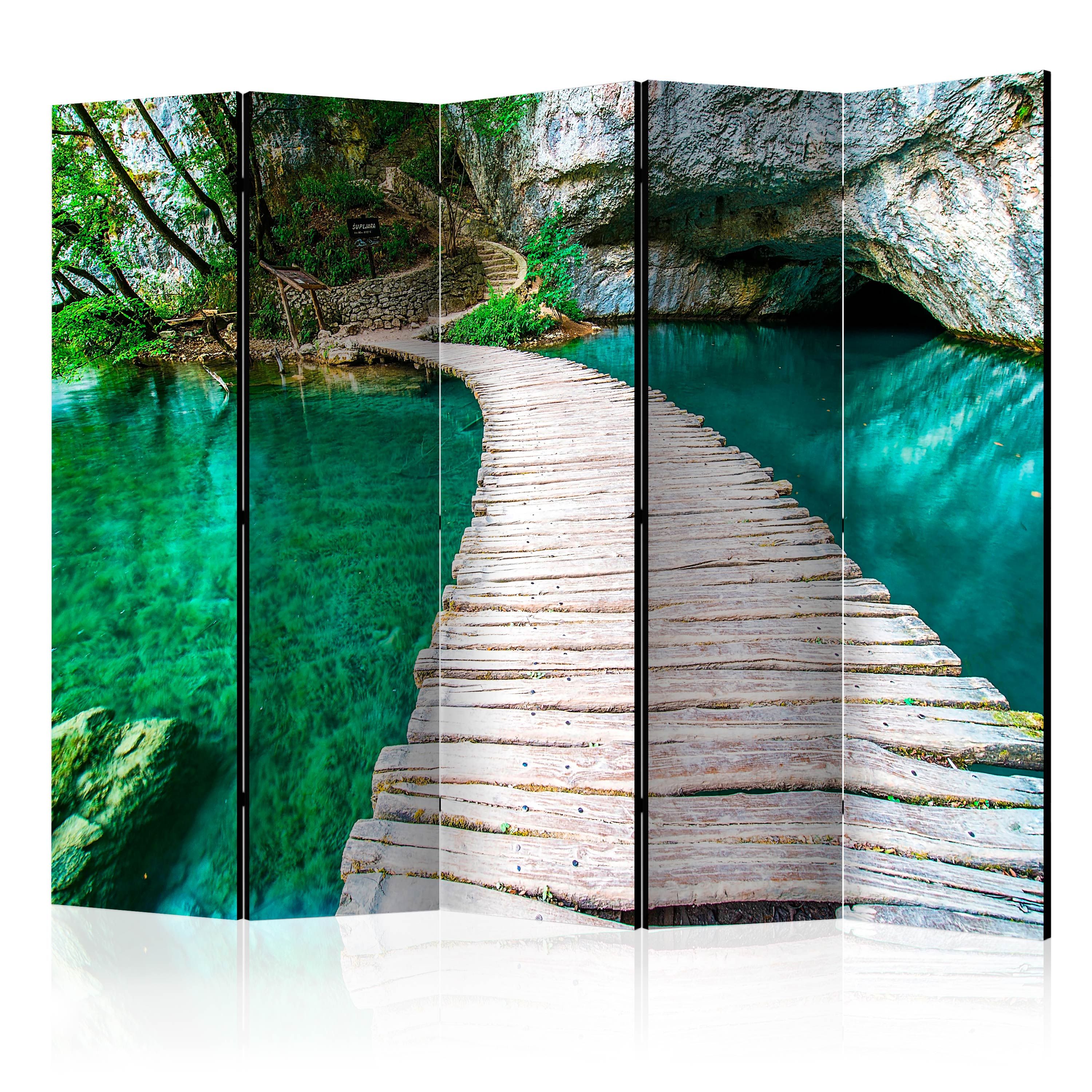 Artgeist Paraván - Plitvice Lakes National Park, Croatia [Room Dividers]