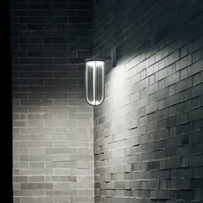 FLOS In Vitro Wall nástenné svetlo 2700 K terakota, hliník, sklo, 11W, K: 42.5cm