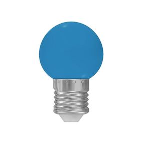 LED žiarovka E27/1W/230V modrá 5500-6500K