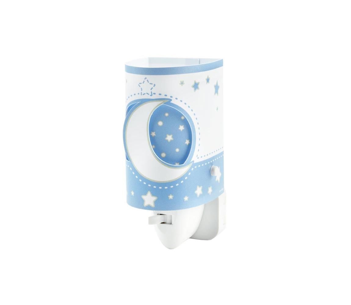 Dalber 63235LT - LED Detská lampička do zásuvky BLUE MOON LED/0,5W