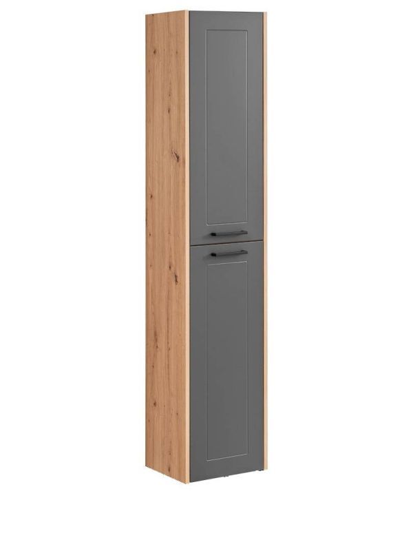 Kúpeľňová skrinka CMD MADERA GREY 800 graphite/artisan oak