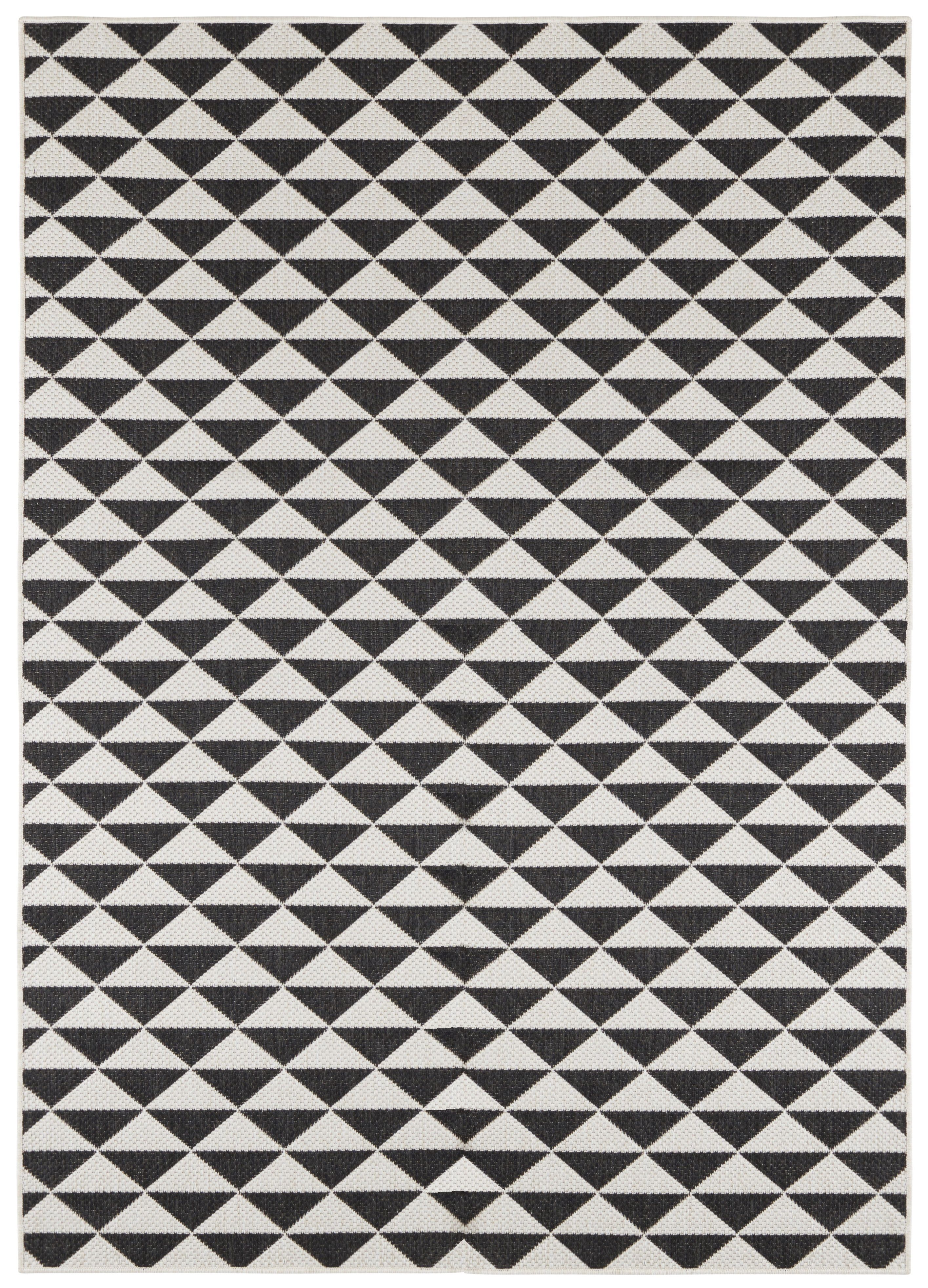 NORTHRUGS - Hanse Home koberce Kusový koberec Twin Supreme 103767 Black / Cream - 80x150 cm