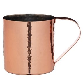 Kitchen Craft Plechový hrnček Hammered Moscow Mule Mug 550 ml