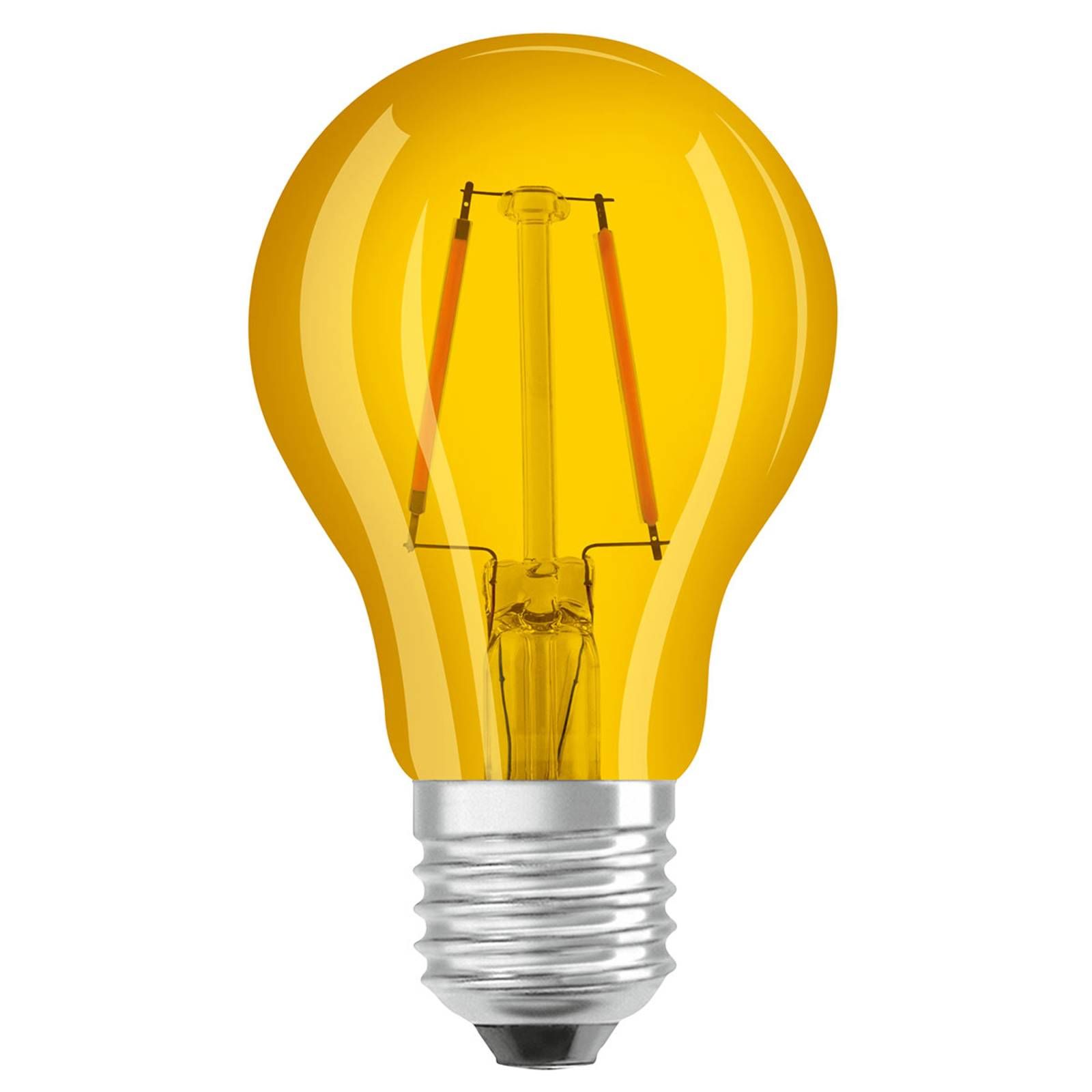 OSRAM LED žiarovka E27 Star Décor Cla A 2, 5W, žltá, E27, 2.5W, Energialuokka: F, P: 10.5 cm