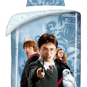 Detské obliečky 140x200 HARRY POTTER blue