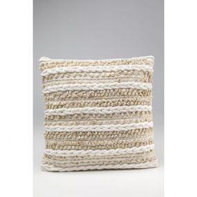 KARE Design Dekorační polštář Loop Knit Beige 45x45cm