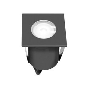 EVN 654120A LED nájazdové svietidlá, 220–240V, ušľachtilá oceľ V4A, sklo, 2W, P: 6.3 cm, L: 6.3 cm, K: 7.3cm