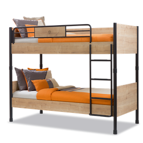ČILEK - Poschodová posteľ MOCHA vrátane matraca 90x200 cm