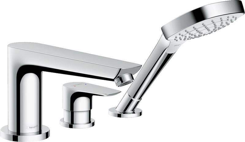 Hansgrohe Talis E - Batéria na okraj vane, 3-otvorová inštalácia, chróm 71731000