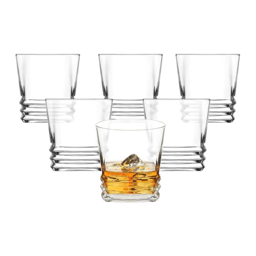 Poháre v súprave 6 ks na whisky 315 ml – Hermia