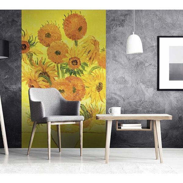 MS-2-0252 Vliesová obrazová fototapeta Sunflowers - Vincent Van Gogh, veľkosť 150 x 250 cm