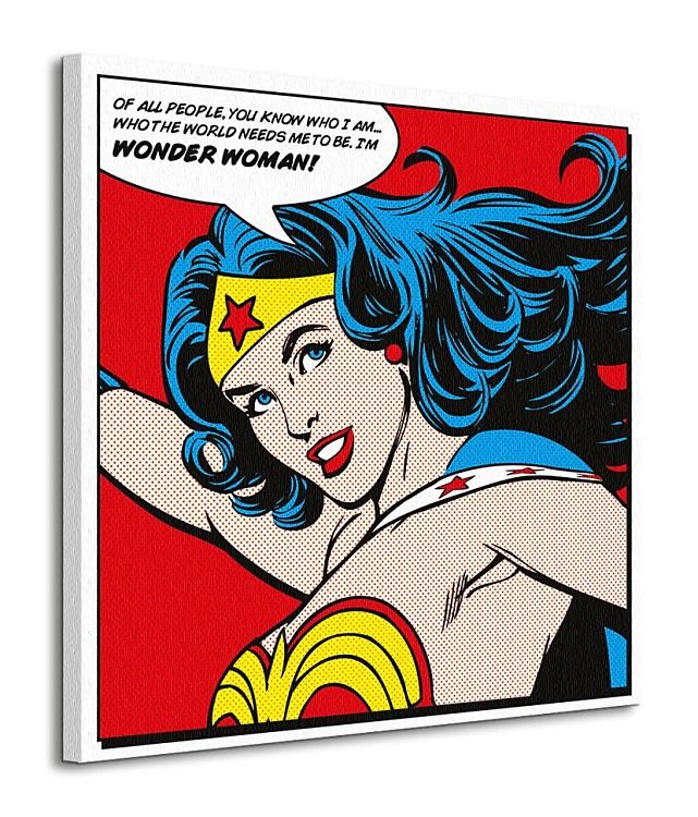 Wonder Woman (Quote) - Obraz na płótnie WDC98056