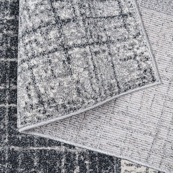DomTextilu Univerzálny moderný koberec sivej farby 26831-166047