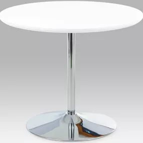 AUTRONIC jedálenský stôl AT-1901 WT, pr. 90 cm