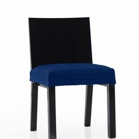 Forbyt, Poťah multielastický na Sedák stoličky, Cagliari komplet 2 ks, tmavo modrý