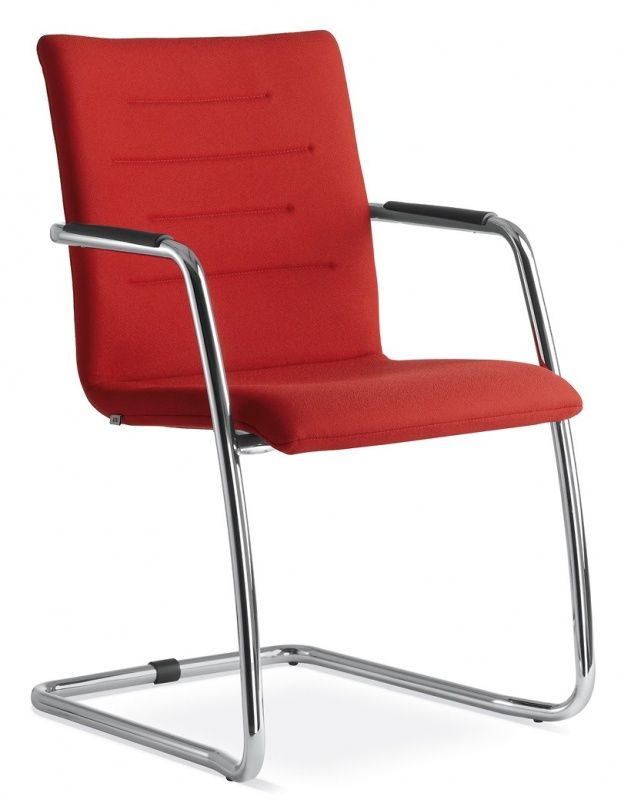 LD SEATING konferenčná stolička OSLO 225-KZ-N2, kostra šedá