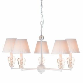 ACA Lighting Textile závěsné svítidlo EG168455PWA