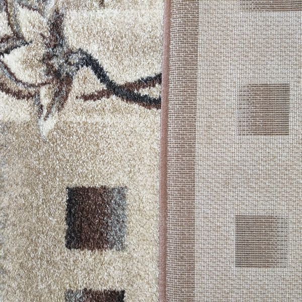 DomTextilu Kvalitný koberec do obývačky s motívom kvetov 55548-234664